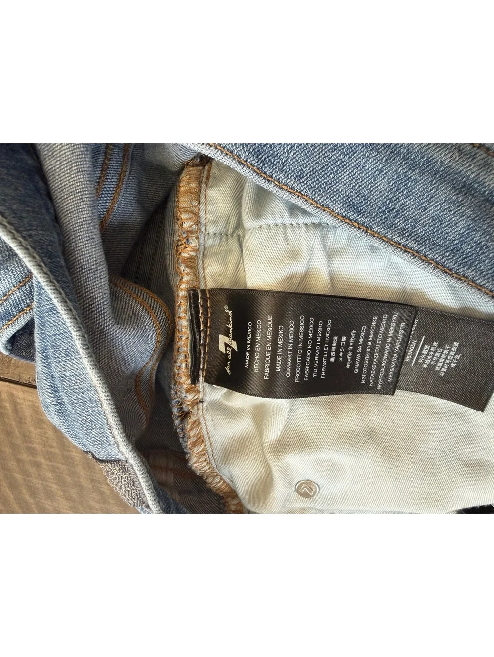 7 For All Mankind The Straight Leg Jeans
